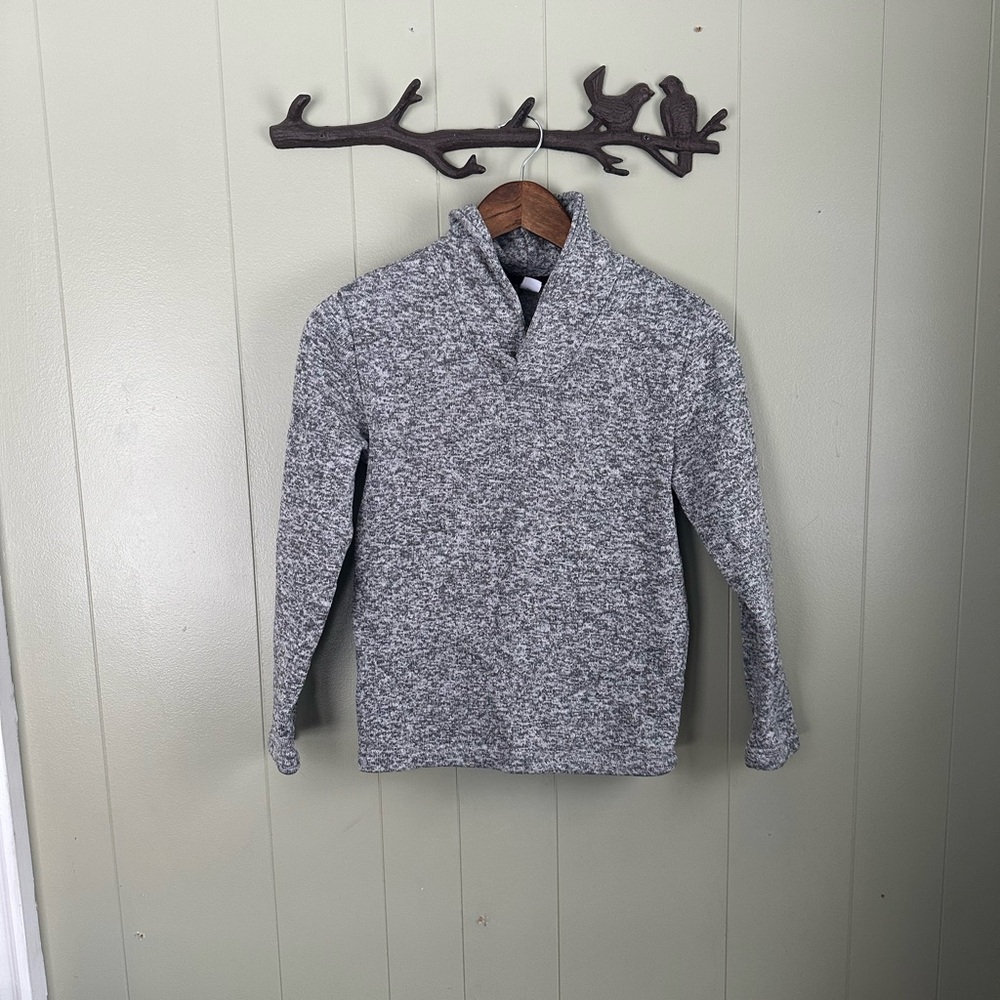 Cozy Gray Knit Sweater